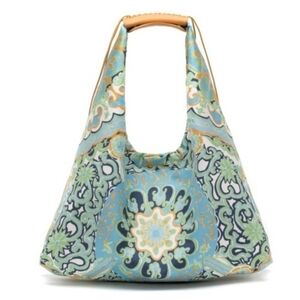 Jim Thompson Small Silk Hobo Bag New Chic Feminine Boho Trendy Luxury
